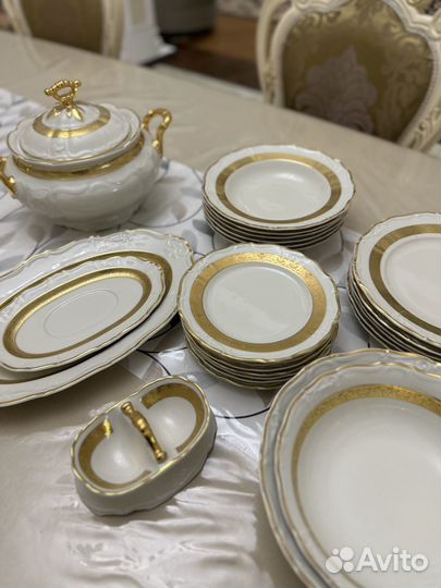 Сервиз столовый чешский