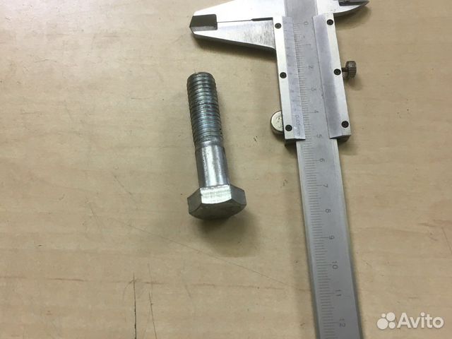 Болт М12*1,75*50 корот. резьба, проч. 5,8 поворот