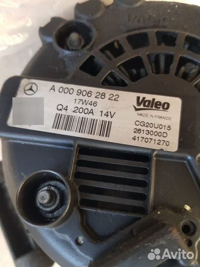 Генератор Mercedes