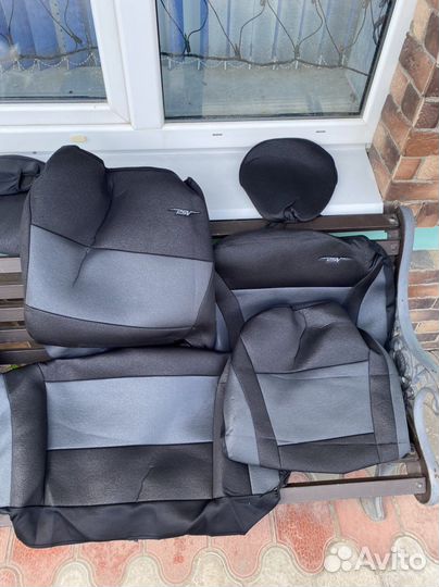 Авточехлы на передний ряд 2+1