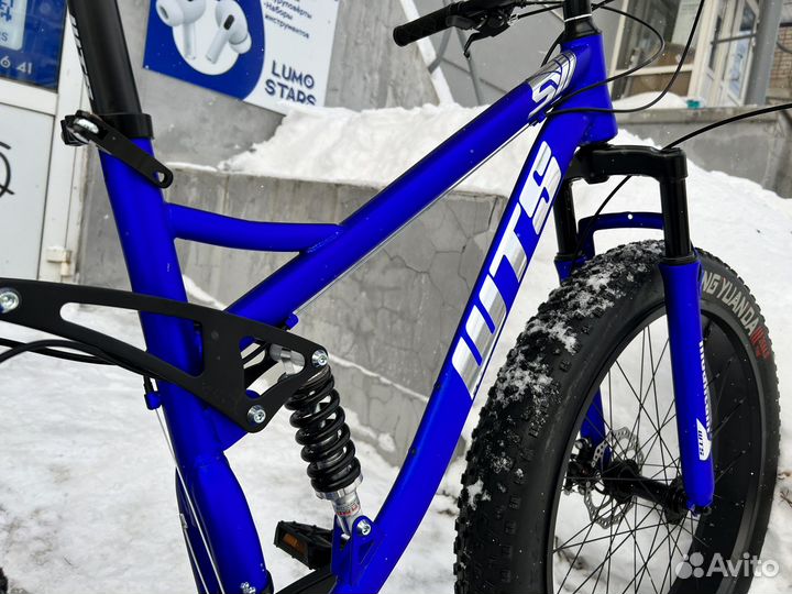 Фэтбайк двухподвес новый