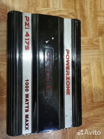 Сабвуфер и усилитель