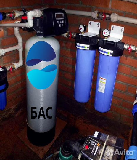 Фильтр для воды безреагентный, обезжелезивание