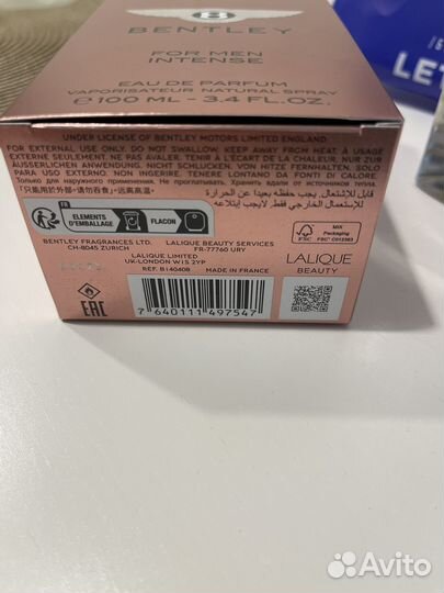 Парфюм Bentley for men intense