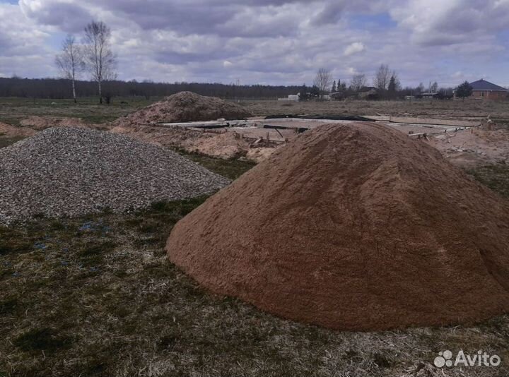 Щебень гравийный с доставкой