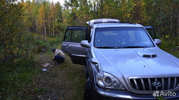 Заднее стекло на Hyundai Terracan Замена 60 мин