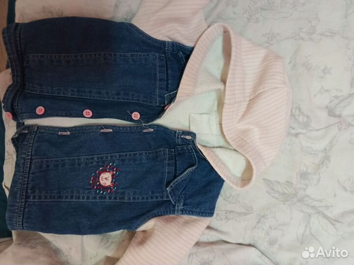 Вещи пакетом на девочку 74