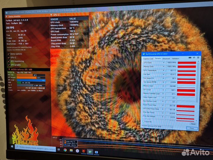 GTX 1650 4GB KFA2 Видеокарта