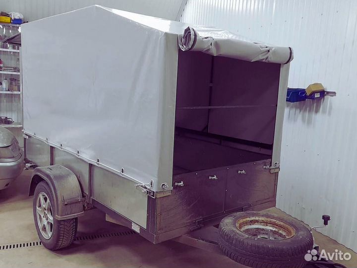 Тент на легковой прицеп