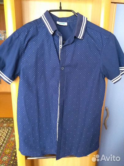 Рубашка школьная 146