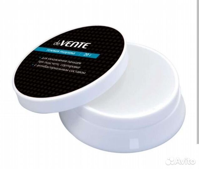 Подушка увлажняющая для пальцев devente