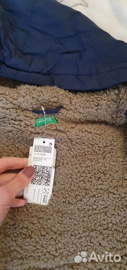 Парка зимняя на мальчика подростка новая