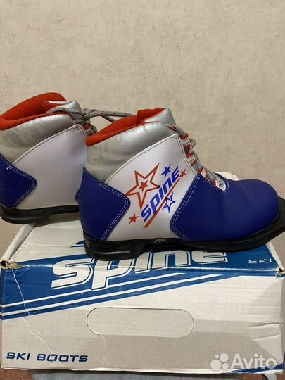 Ботинки лыжные Spine kids, размер 34