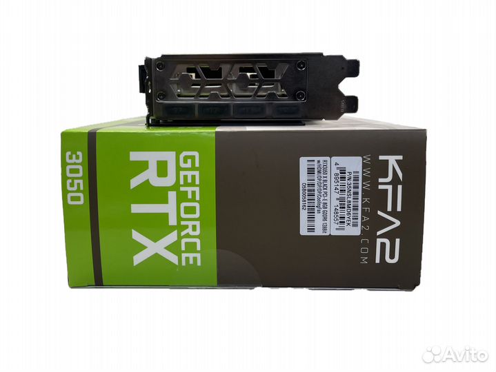 Видеокарта GeForce RTX3050 8Gb KFA2 б/у