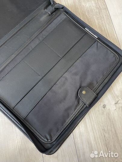 Кожаная папка для документов a4