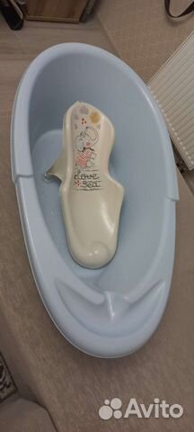 Ванночка для купания с горкой