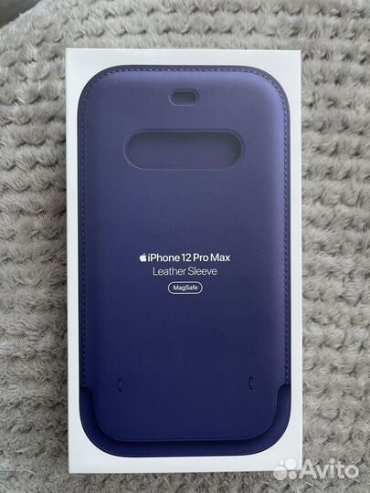 Чехол Apple для iPhone 12 Pro Max Leather