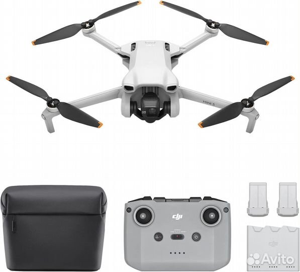 Квадрокоптер DJI mini 3 Fly More Combo Plus