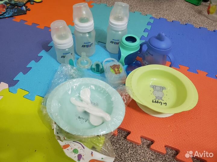 Бутылочки Philips Avent Anti-colic с клапаном