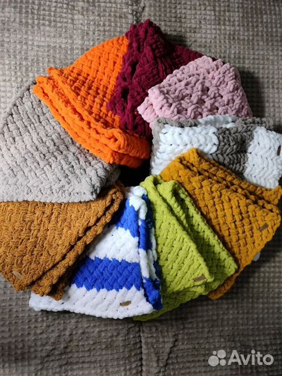 Плед детский плюшевый