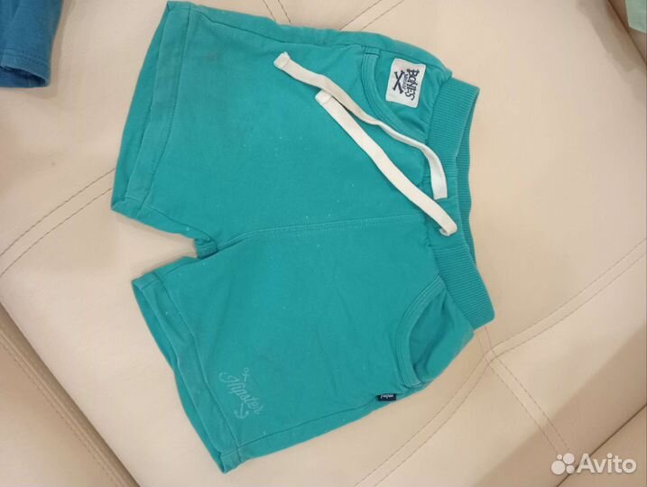 Летняя одежда для мальчика 116, 11шт