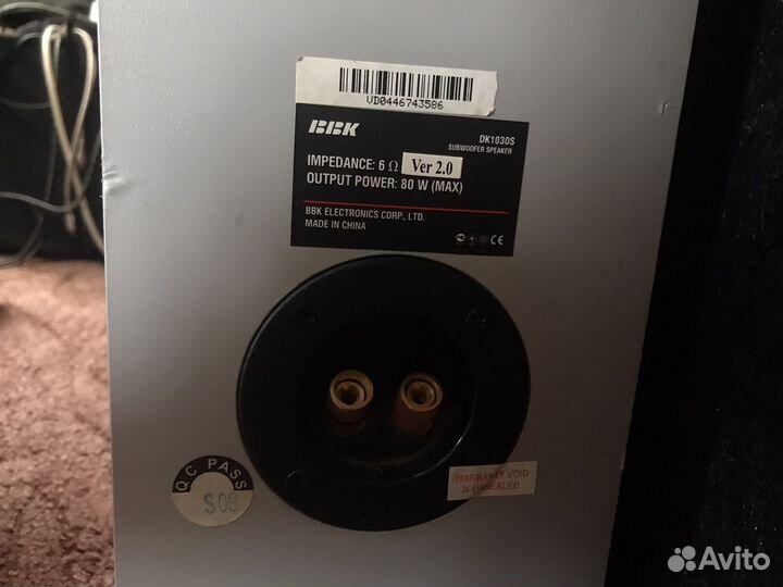 Акустические колонки bbk