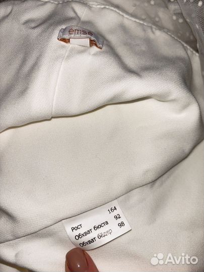 Платье вечернее/свадебное 46 размер