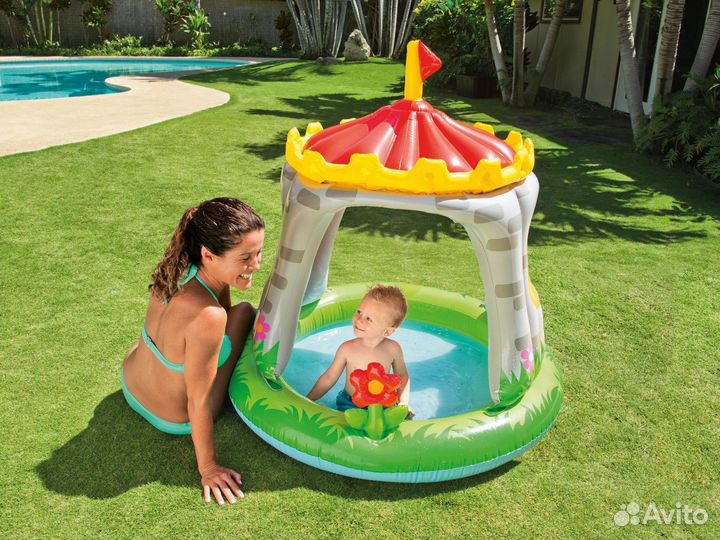 Детский надувной бассейн новый