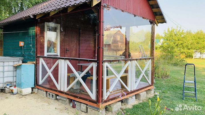 Мягкие окна для террас