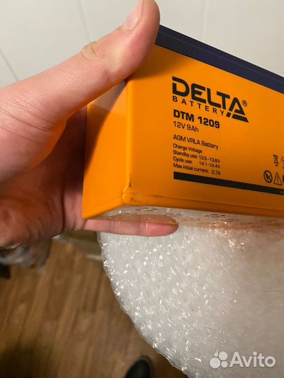 Аккумулятор delta DTM 1209