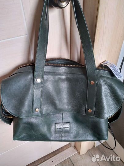 Сумка натуральная кожа jasper conran