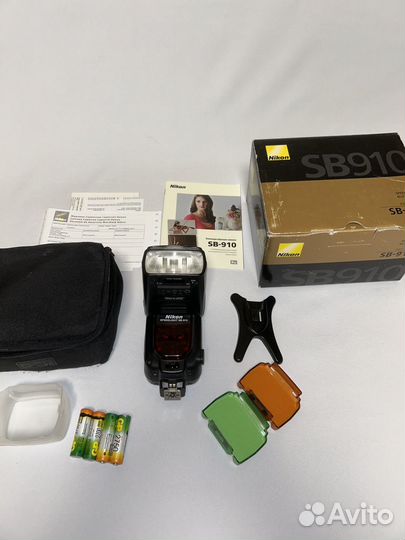 Вспышка nikon sb 910
