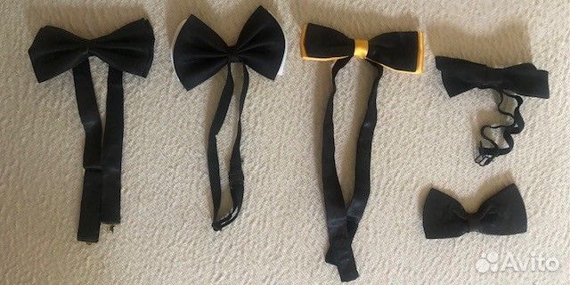 Галстуки, бабочки разные