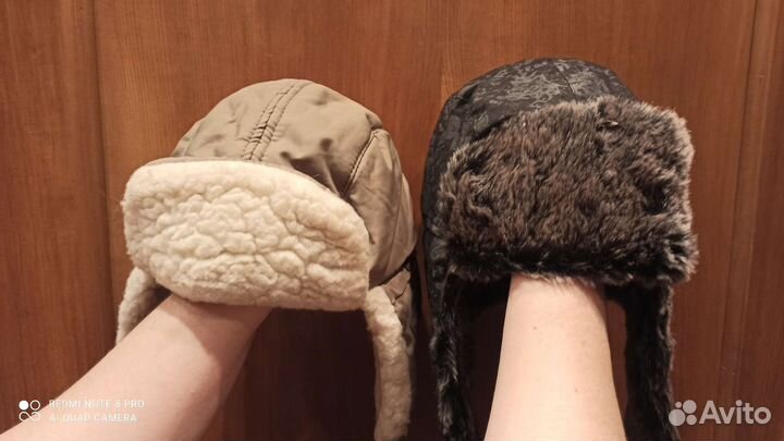 Детские зимние шапки б/ у