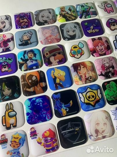 3D стикеры оптом