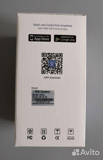 Новая IP Wi-Fi камера видеоняня Anran 3mp