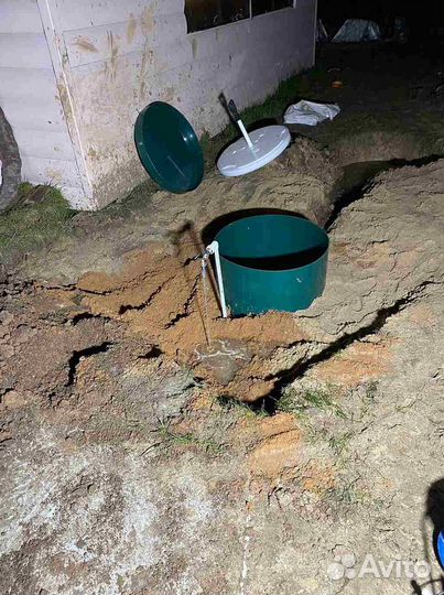 Септик установка и монтаж за 1 день под ключ