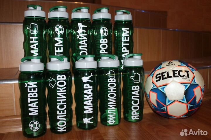 Именные бутылочки для воды