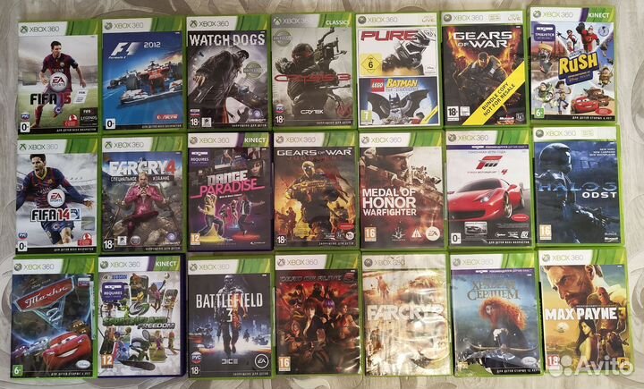 Игры для Xbox 360 (цены в описании)