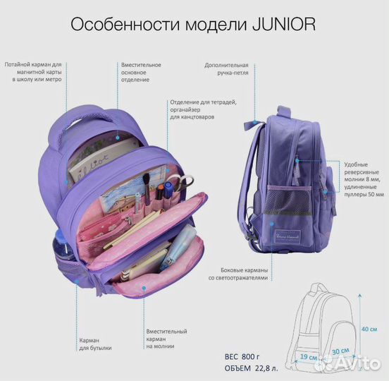 Рюкзак школьный