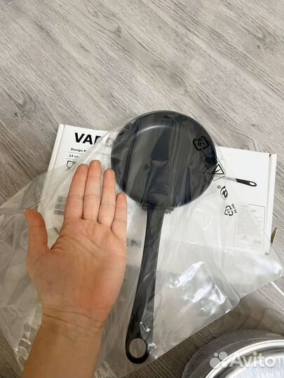 IKEA вардаген чугун 13см новая