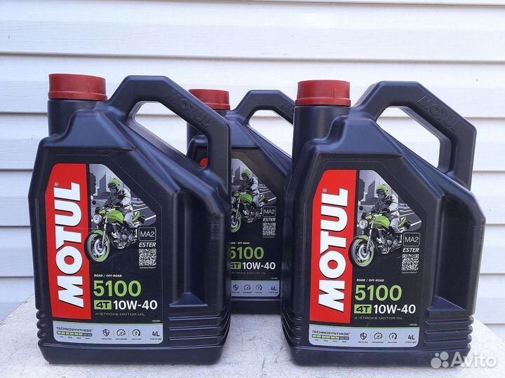 Масло motul 5100 4T 10W40 4л