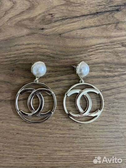 Серьги Chanel