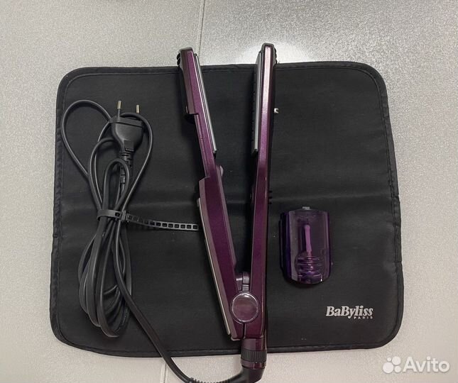 Паровой утюжок. Выпрямление влажных волос