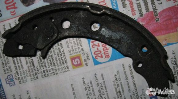 Тормозные колодки автомашины ваз классика 2106