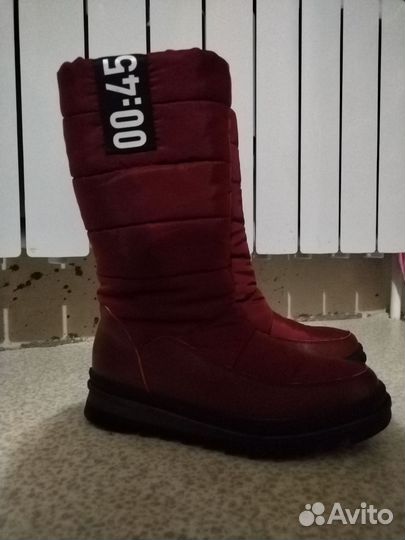 Зимние сапожки для девочки 37размер