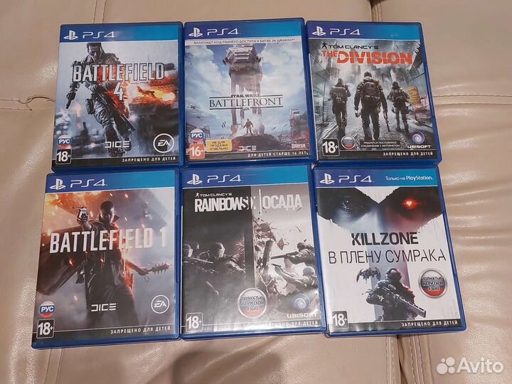 Игры для приставок ps4