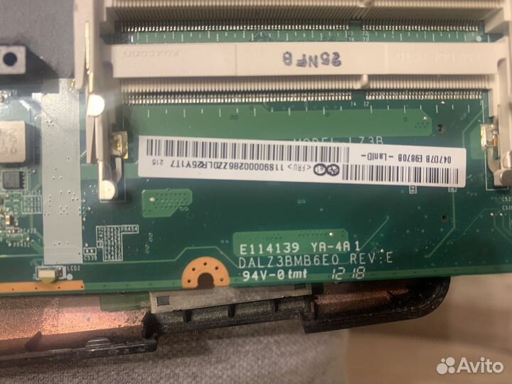 Ideapad z585 материнская плата