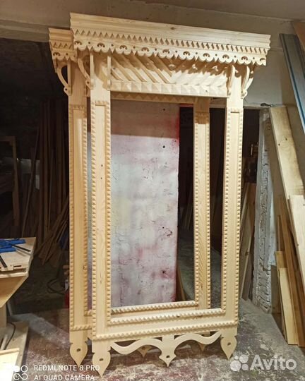 Резные наличники на окна