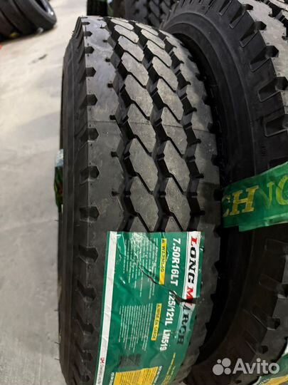 Грузовые шины 7.5 R16 long march TT